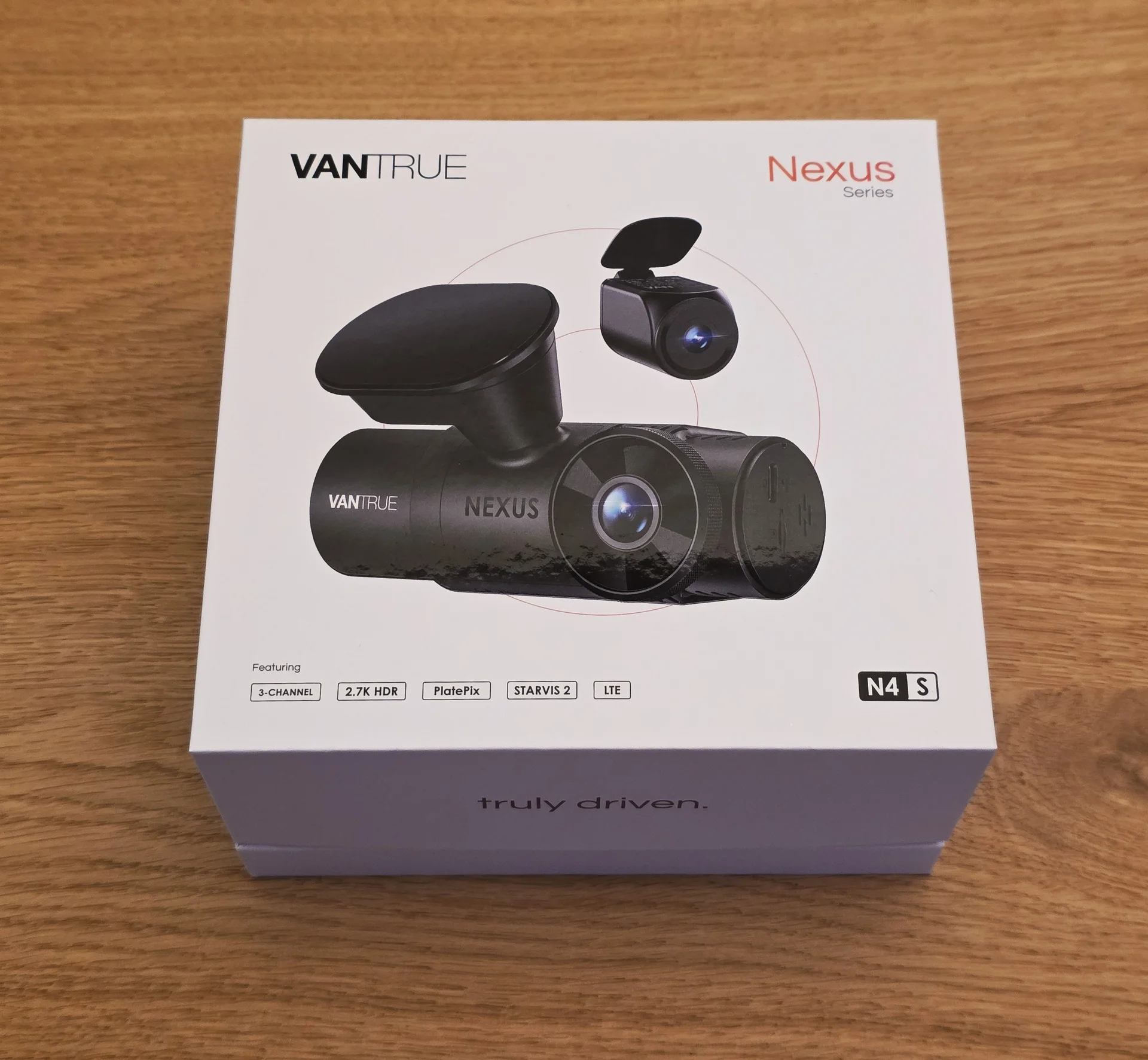 Vantrue N4S - 3x STARVIS 2 IMX675 with Waterproof 2.5K Rear camera