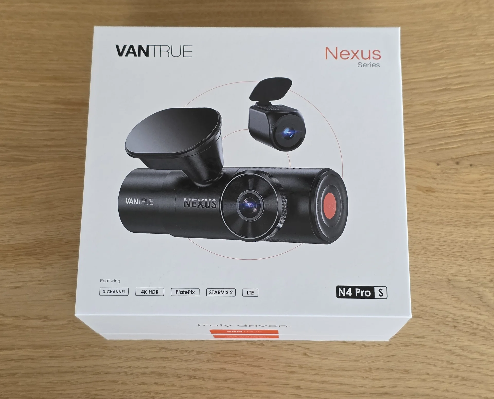 Vantrue N4 Pro S - 3x STARVIS 2 with Waterproof 2.5K Rear camera