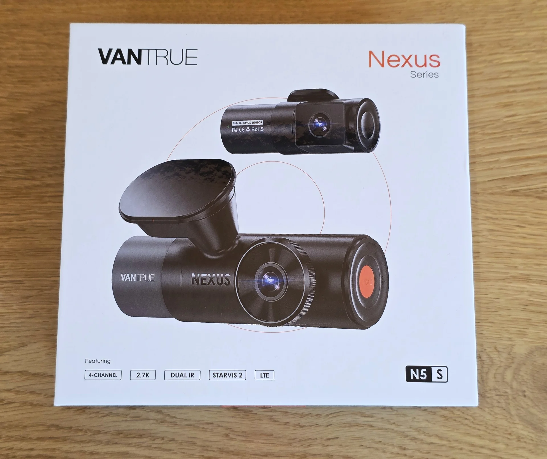 Vantrue N5S - 4x STARVIS 2 - 4 Channel dashcam - Unboxing & First Impressions Europe