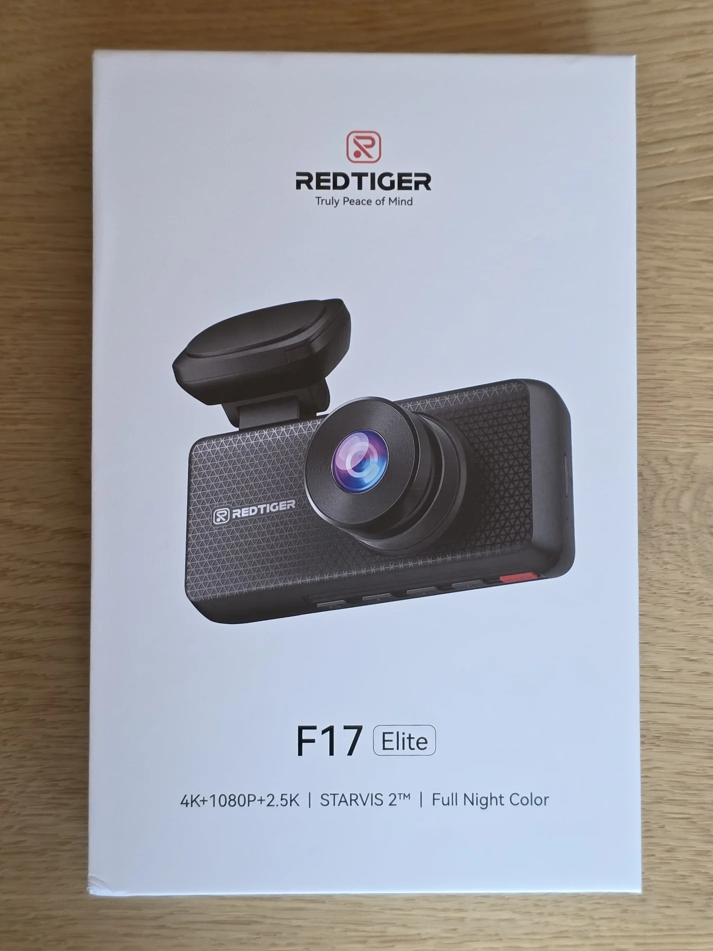 Redtiger F17 Elite - 3-Channel - Full-Color Night Interior Recording- Unboxing & First Impressions Europe