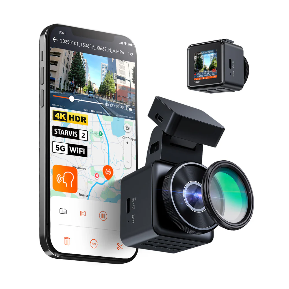 Vantrue E1 Pro Starvis 2 IMX678 PlatePix & HDR / The best 4k single channel camera in 2025?