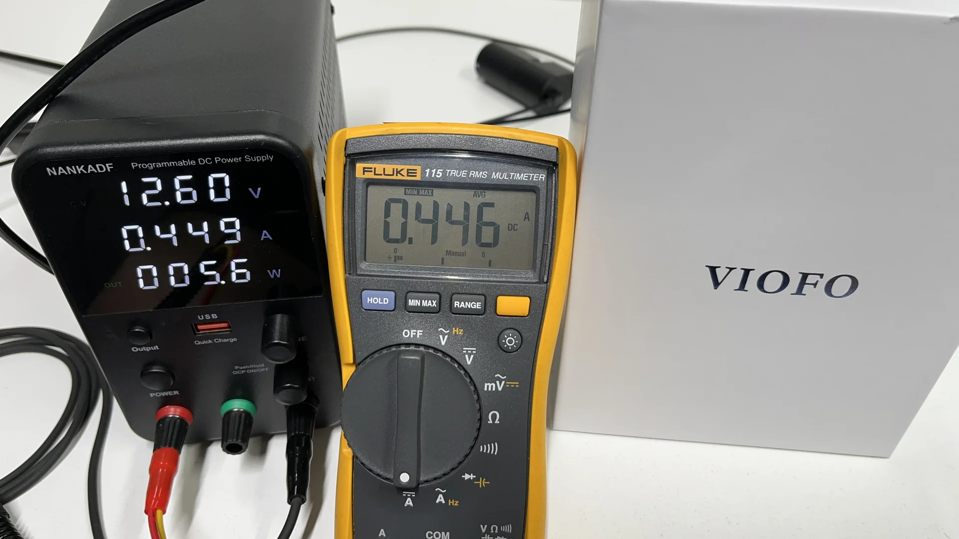 446mA x 12.6V = 5.6 Watts .webp