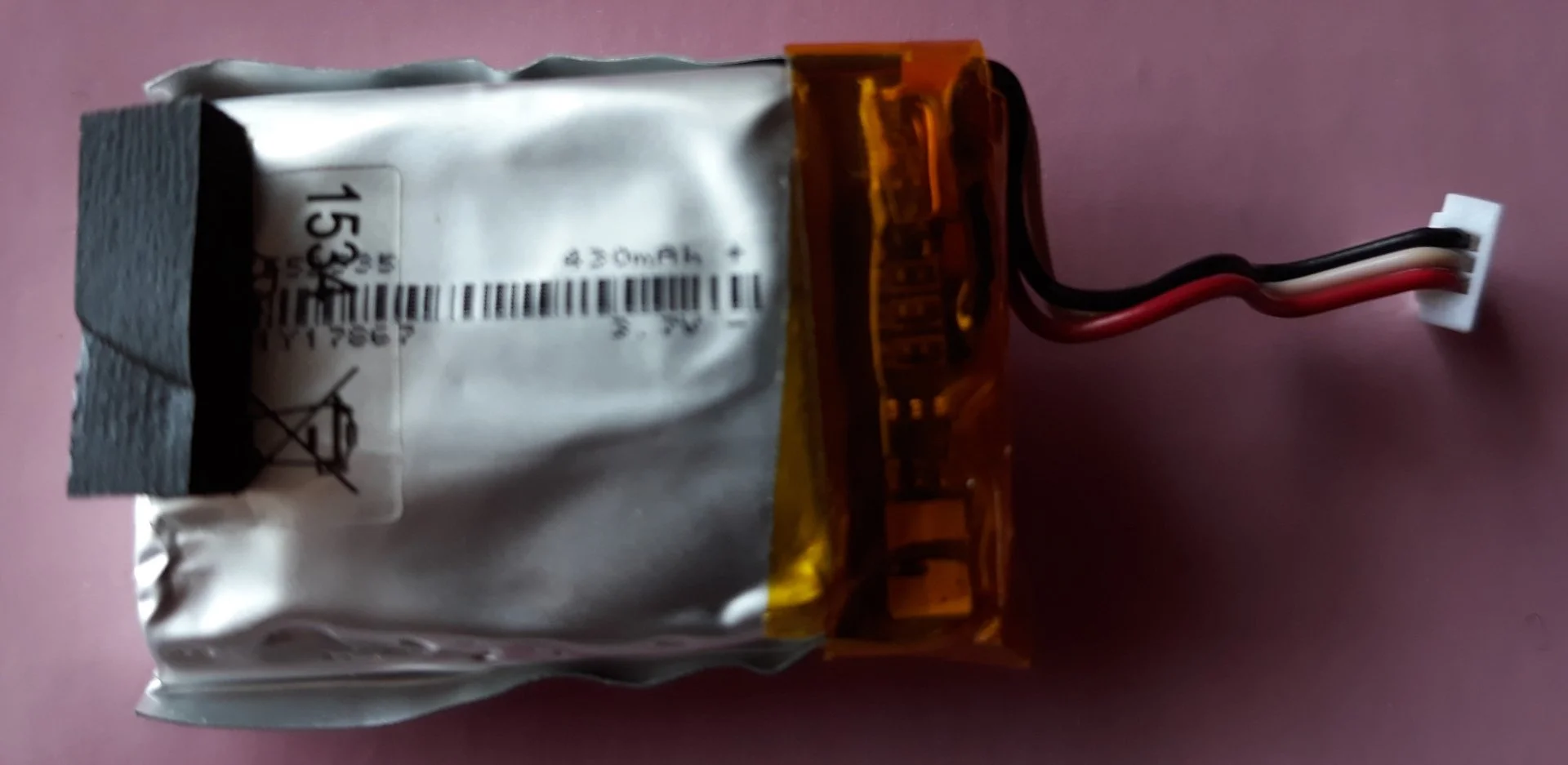 Dashcam Battery 3.7v 430 mAh.webp
