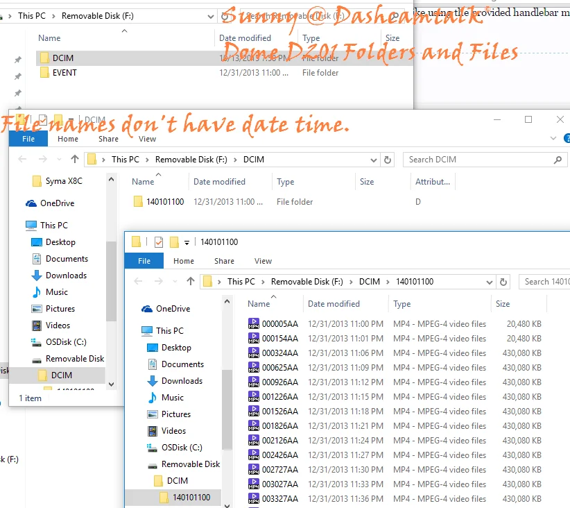 Dome D201 files and folders.webp