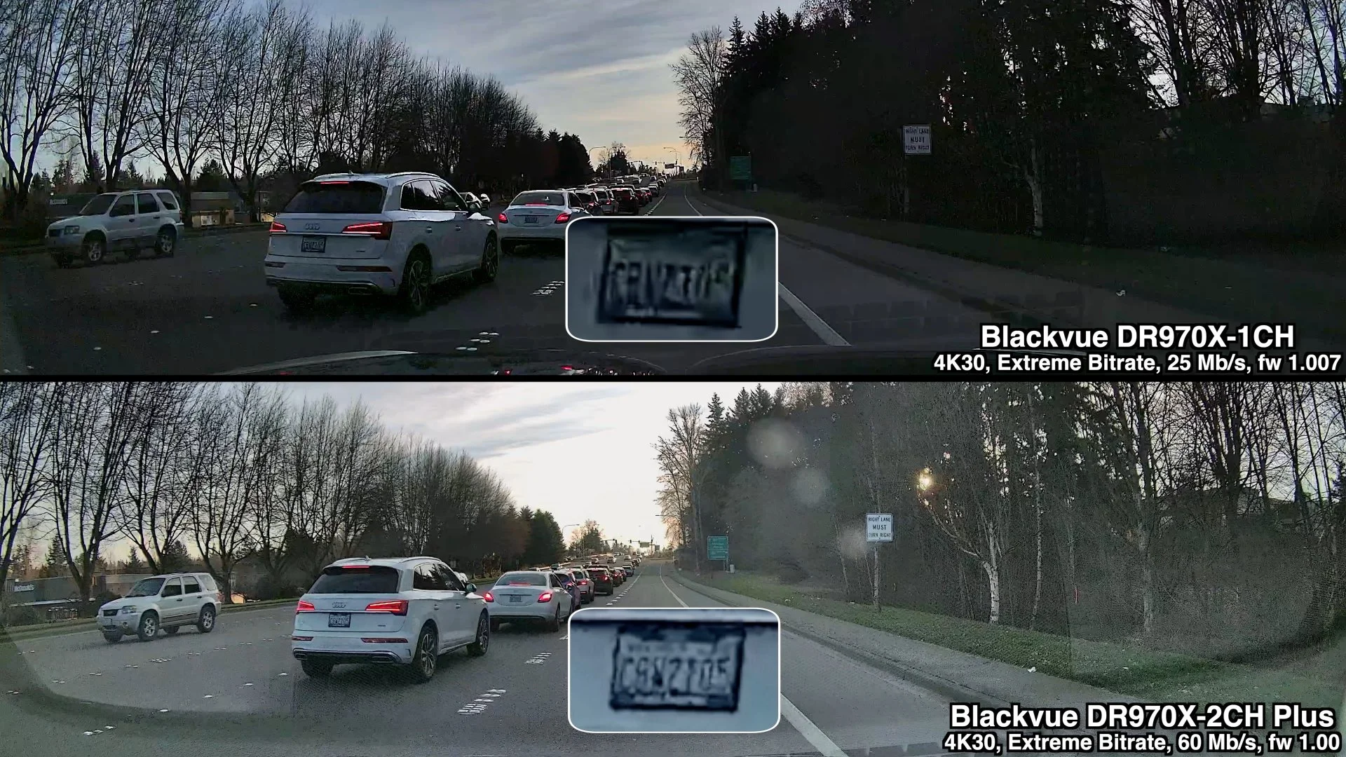 DR970X, DR970X Plus, Passing SUV in town.jpg