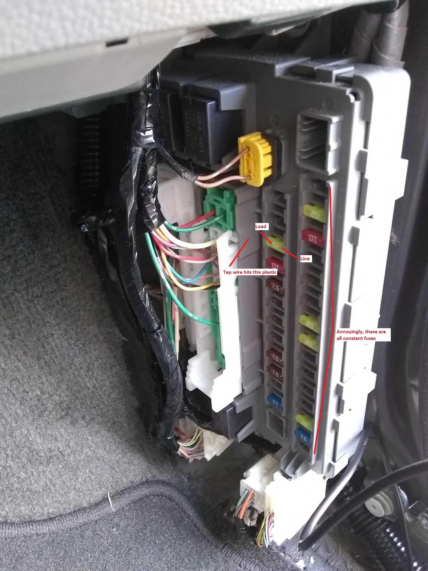 2015 Honda Odyssey: No ground available?