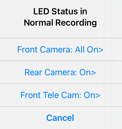 LED Status in Normal Recording.webp