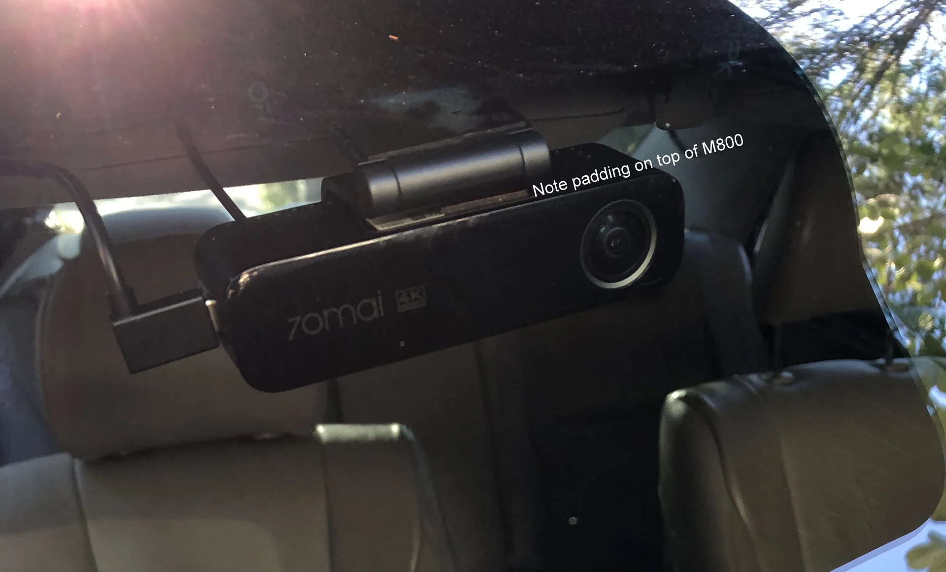 M800 70mai 4K (Sony Starvis2 IMX678)+(IMX662) RC14 -1080P eMMC SlimLine Dashcam LN