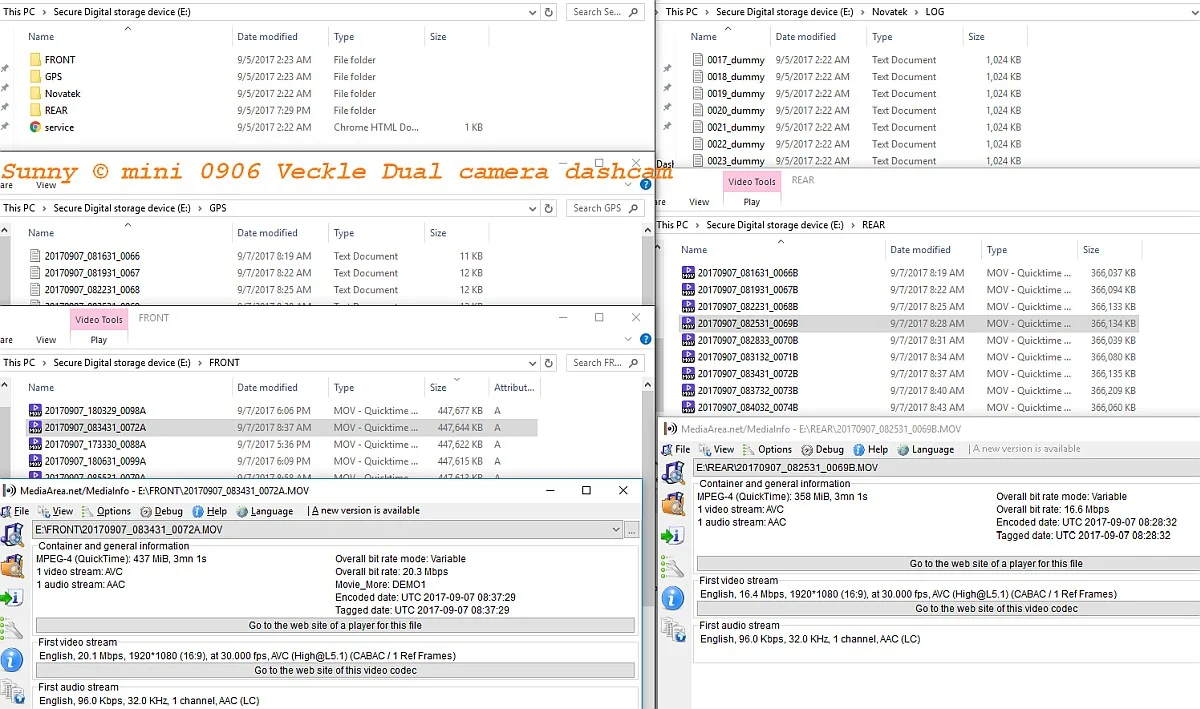 mini 0906 dual camera veckle Folders Files Bit Rate.webp