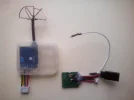 DYI Transmitter  and Receiver with cloverleaf antenna.webp