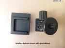 Smallest dashcam mount with quick release.webp