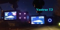 Vantrue T3 1520P 24/7 Dash Cam with Radar Detection Parking  Mode,Supercapacitor Car Dashboard Camera