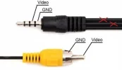 TRRS 4 pin jack 3,5 mm cable to rca 2 only video.jpg TRRS 4 pin jack 3,5 mm cable to rca 2 only video.jpg