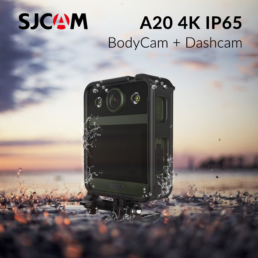 sjcam a20 bodycam and dashcam
