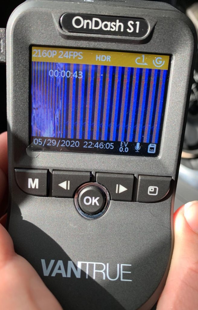 Vantrue Dashcam S1 - Front and Rear Recording 