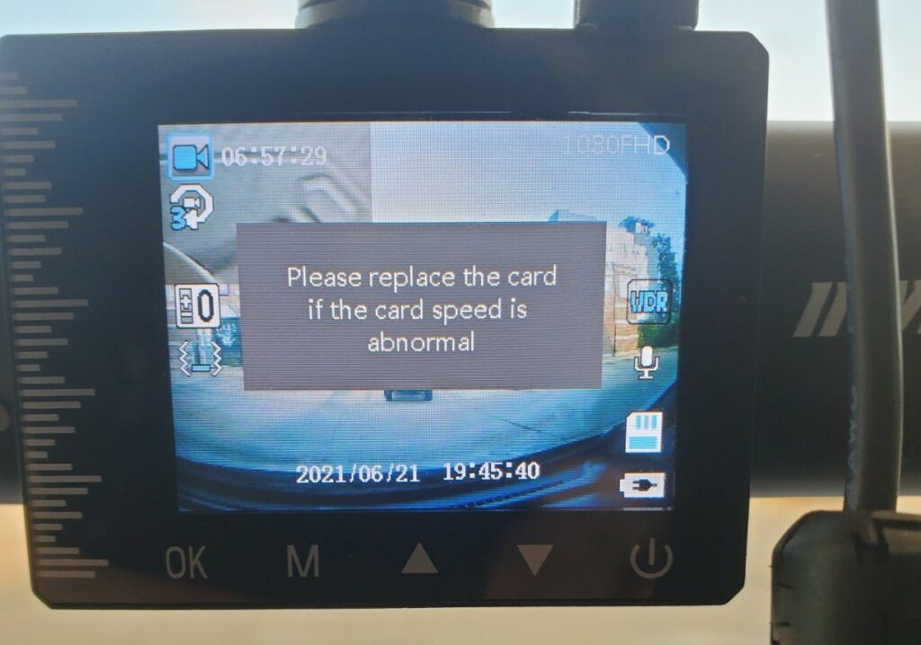 IIWEY T1 SD Card Abnormal Speed